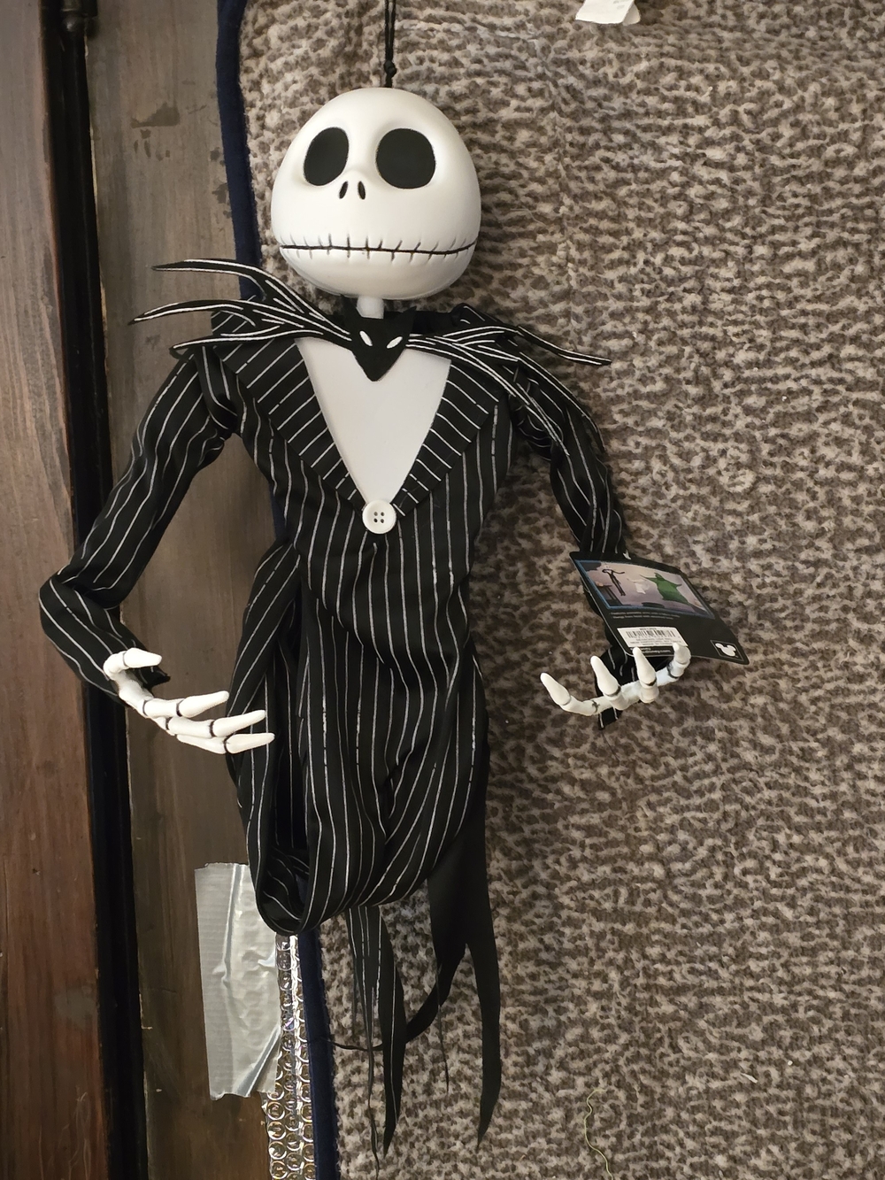 Jack Skellington Hanging Decoration Disney's The Nightmare Before Christmas NWT